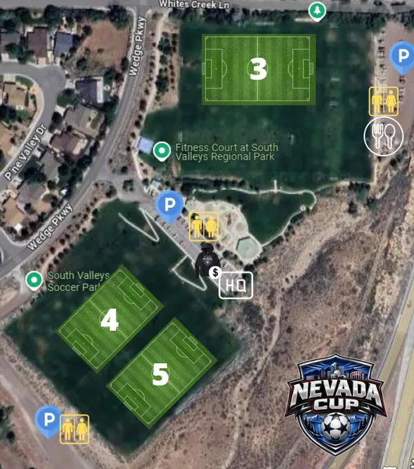 Field map — South Valleys Regional Park, Reno